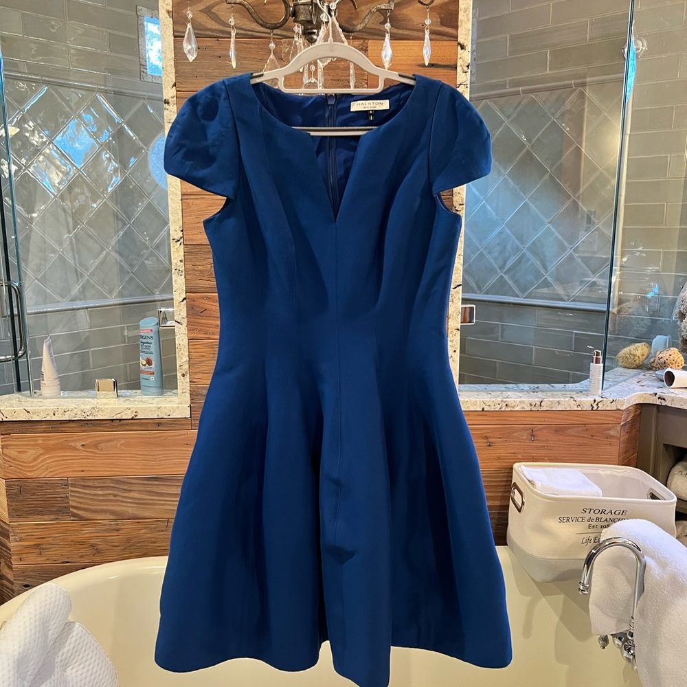 Halston cocktail dress